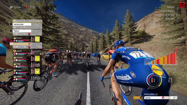TOUR DE FRANCE 2021 La Vuelta de Mikel Landa #3 VR_JUEGOS смотреть онлайн
