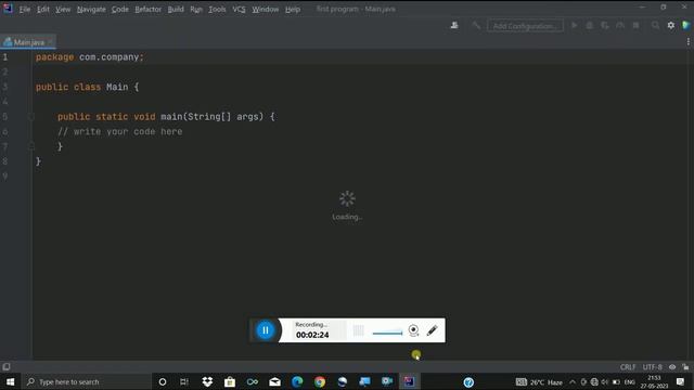 How to Run Java on Intellij idea | intellij idea print Java Program смотреть онлайн