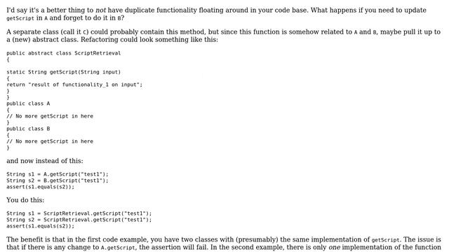 Software Engineering: Class with only one static method (2 Solutions!!) смотреть онлайн