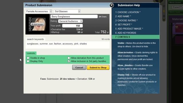 [Create on IMVU] How to Upload a Product - Tutorial смотреть онлайн