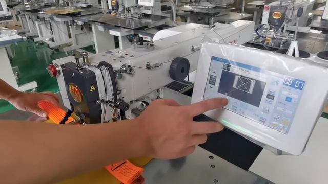 Автоматическая рамочная швейная машина с высокой скоростью, для стропы и ремни