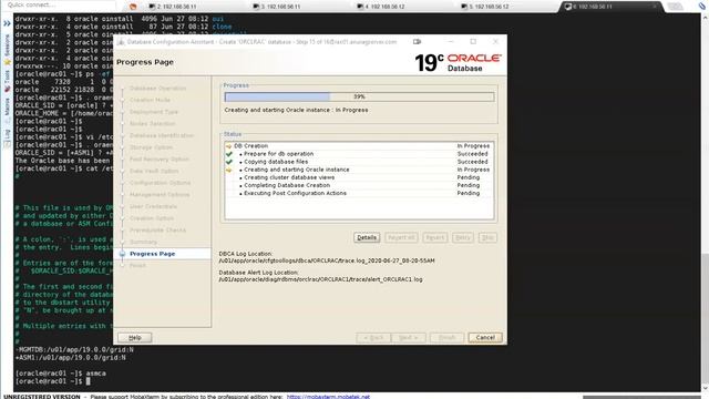 03 Oracle Home (RAC) Installation, 2 Node RAC Database Creation, RAC OneNode DB Creation June 2020 смотреть онлайн