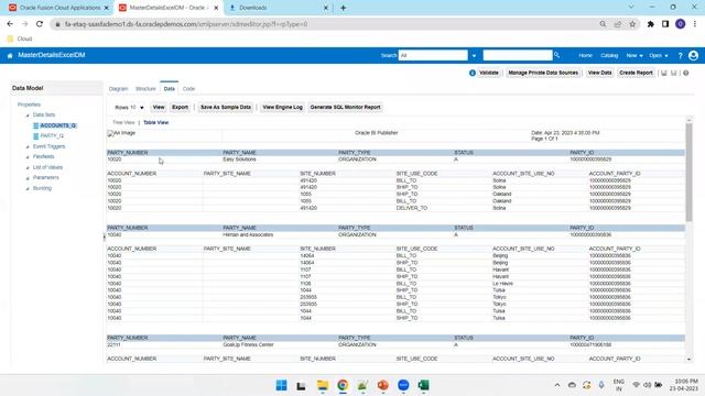 How To Display Master Child Data Using Excel Template - In Oracle Fusion ERP - BIP смотреть онлайн