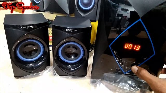 Creative SBS 2800 Multimedia Speaker Bass Test Complete Unboxing Review смотреть онлайн