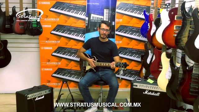 Cort Cr200 Bk Guitarra Eléctrica y Marshall MG30CFX смотреть онлайн