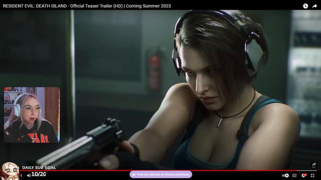 RESIDENT EVIL: DEATH ISLAND TRAILER REACTION смотреть онлайн