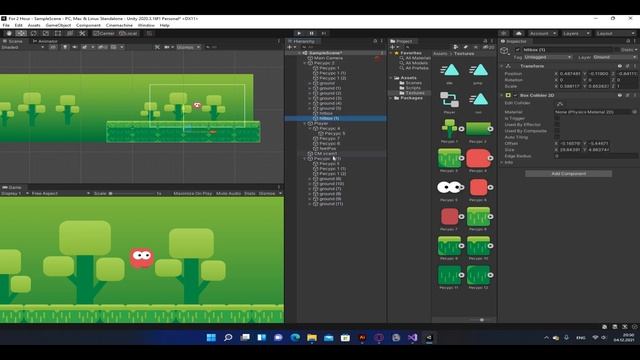 СОЗДАЮ ИГРУ ЗА 4 ЧАСА | Unity 2D