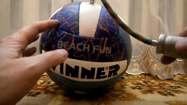 Как правильно накачать волейбольный мяч смотреть онлайн