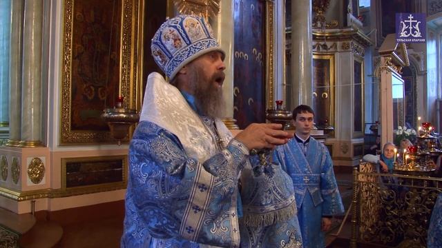 Празднование иконе Казанской Божией Матери (Всехсвятский кафедральный собор г. Тула) смотреть онлайн