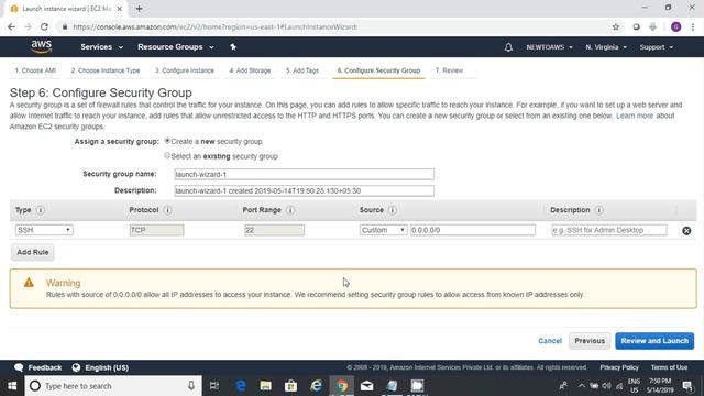 10. AWS EC2 Elastic Compute Cloud tutorial | Launching Linux Instance смотреть онлайн