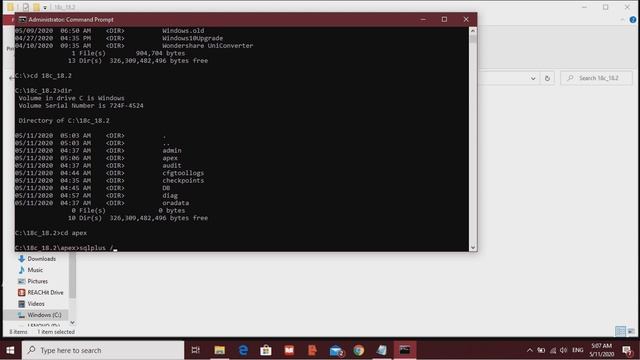 Oracle Apex Installation смотреть онлайн