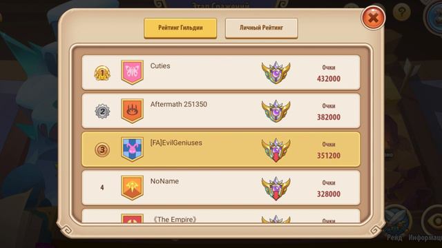 Idle Heroes - Обзор результатов Альянса Fallen Angels {4} смотреть онлайн