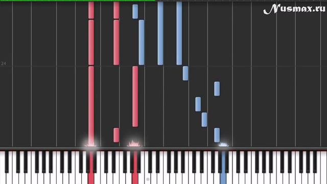 Edward Cullen - Bella`s Lullaby (Cумерки) Piano Tutorial (Synthesia + Sheets + MIDI) смотреть онлайн