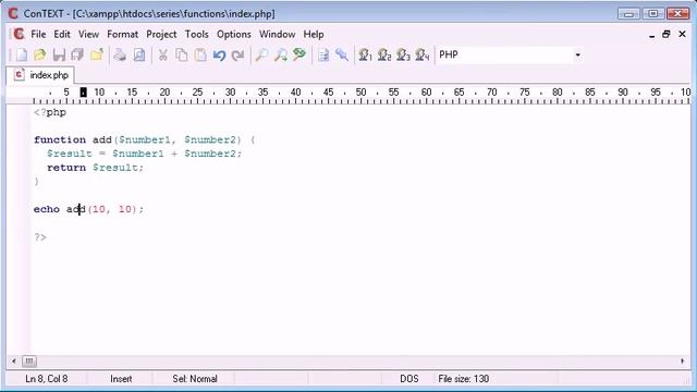 Beginner PHP Tutorial 32 Functions with a Return Value смотреть онлайн
