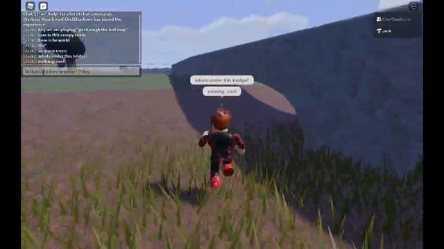 My roblox game my friend made "go through the holl map" смотреть онлайн