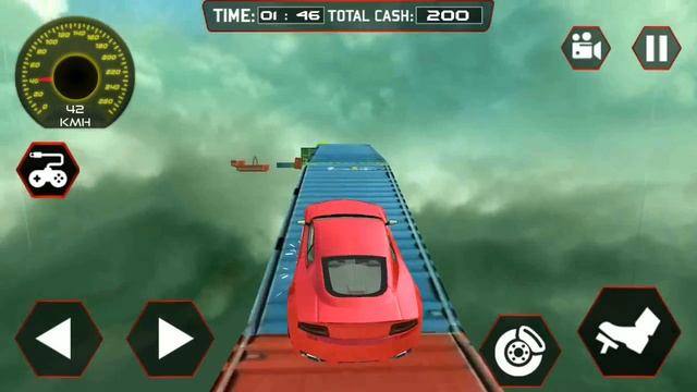 Impossible Tracks Turbo Cars | simulation game by Game Town Studio | Android Gameplay HD смотреть онлайн