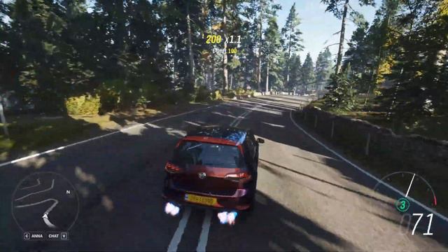 Forza Horizon 5 - 600HP Volkswagen Golf-R - 4K FHD Gameplay смотреть онлайн