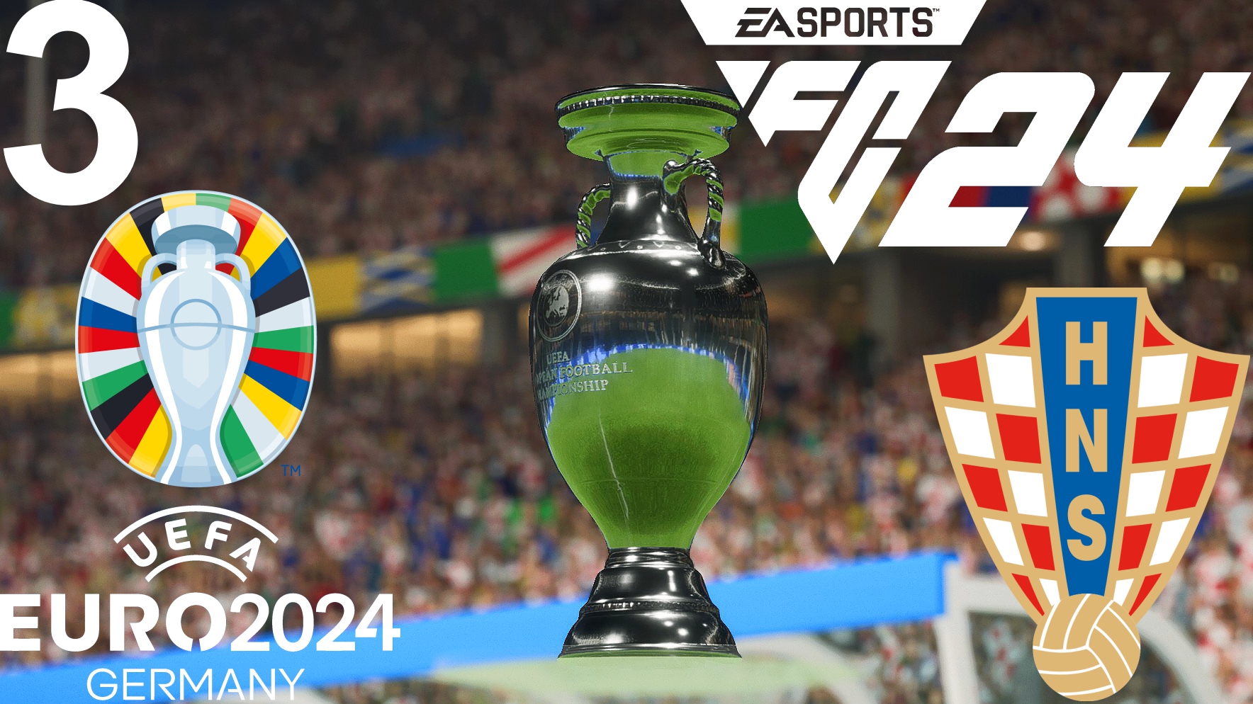 FC 24 КАРЬЕРА ЗА ХОРВАТИЮ #3 - ФИНАЛЬНАЯ РАЗВЯЗКА ЧЕМПИОНАТА ЕВРОПЫ ДЛЯ МОДРИЧА И ХОРВАТИИ!!!