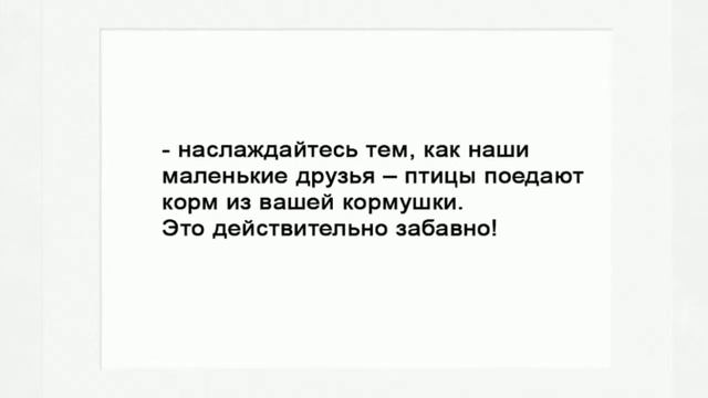 Кормушки для птиц. Идеи смотреть онлайн