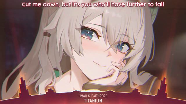 Nightcore - Titanium (Lyrics) смотреть онлайн