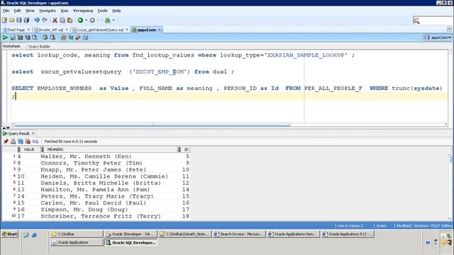 OAF : How to display AOL Components in OAF Page смотреть онлайн