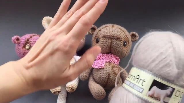 #вагон_идей Ангора - обзор ниток для вязания игрушек смотреть онлайн