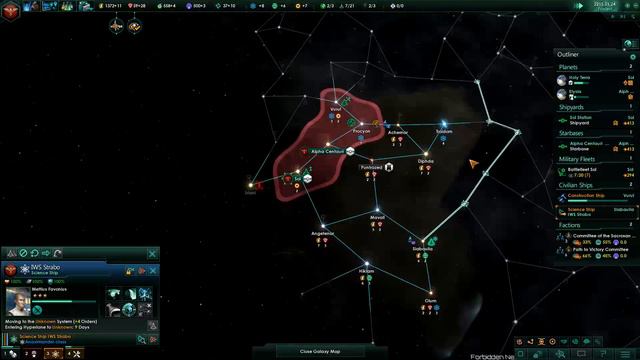 Stellaris : Apocalypse - Imperium Of Man Let's Play #2 (First Steps) смотреть онлайн