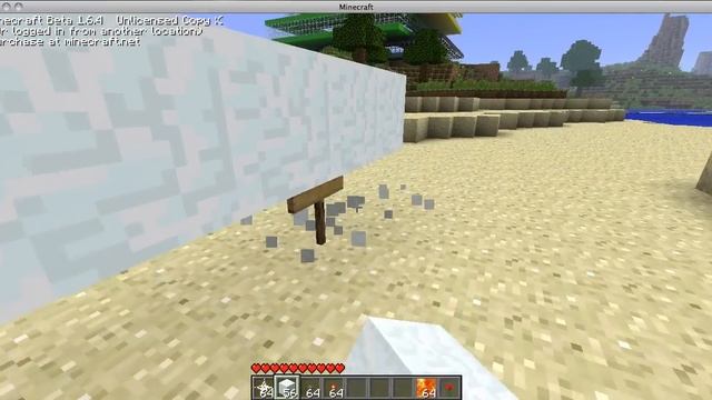 How to Build a Auto-Reset Spleef Arena in Minecraft (beta 1.6.6) смотреть онлайн