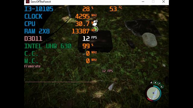 Sons of the Forest Intel UHD 630 (Low End PC) смотреть онлайн