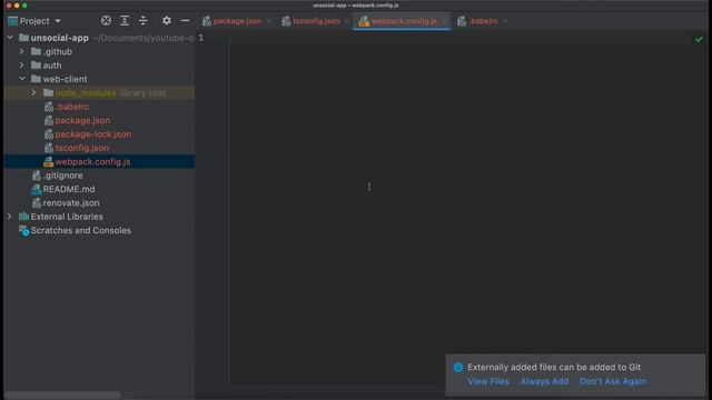 Setup React with Typescript and Webpack: Building a microservices-based NodeJS and React app #060 смотреть онлайн