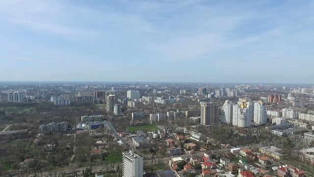 Одесса с высоты птичьего полета смотреть онлайн