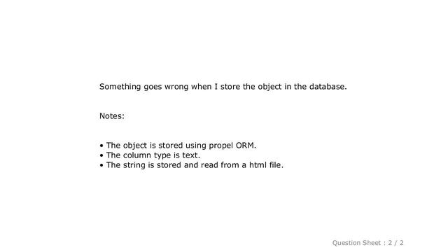 MySQL : Storing a serialized object in MySql database смотреть онлайн