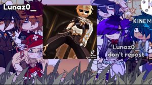 Genshin Impact reacts to Aether (Male mc) || Part 1 || Gacha Club || Genshin Impact | GCRV