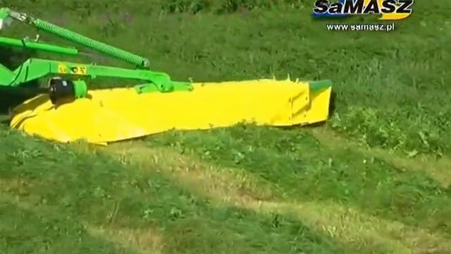 косилка KDTC с центральной подвеской SaMASZ смотреть онлайн