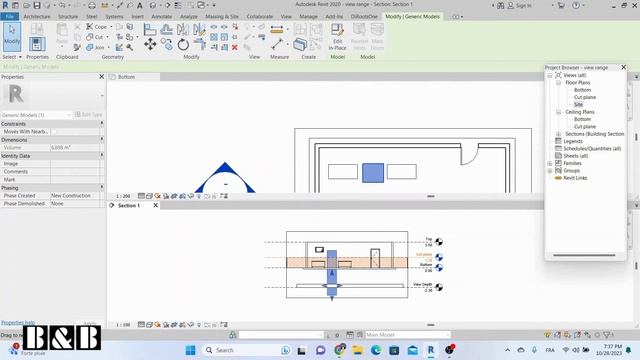 Revit View Range Explained : Changing View Range Settings смотреть онлайн