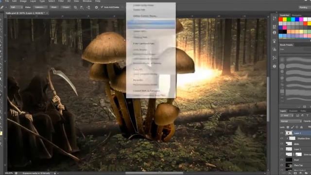Speed ART #1 "Magic forest" смотреть онлайн