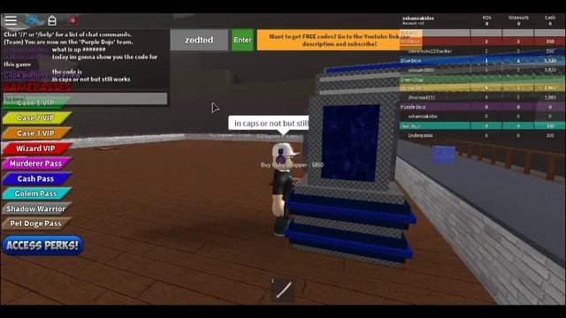 ninja dojo tycoon code смотреть онлайн