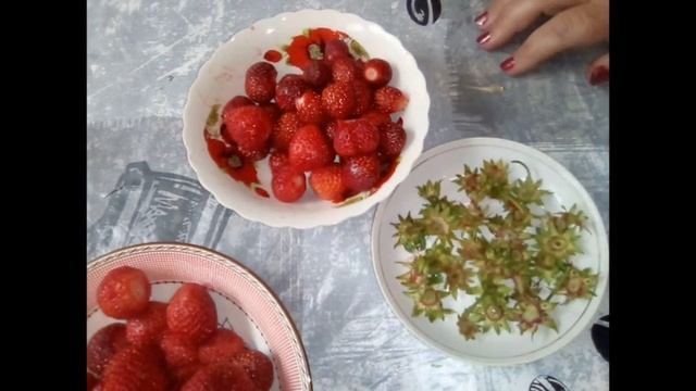 Заготовка клубники на зиму. смотреть онлайн