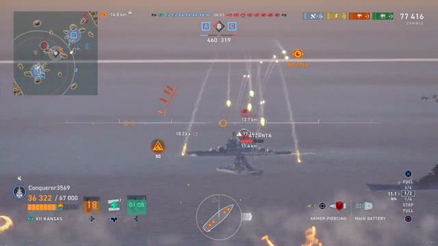 World of Warships: Legends poor azuma смотреть онлайн