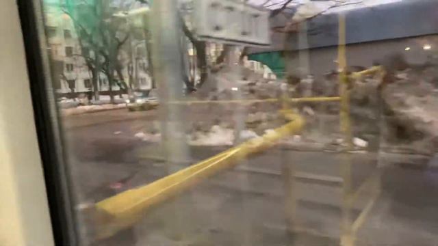 Поездка на МАЗ 203 на 713 маршруте от метро Волжская до метро Кузьминки смотреть онлайн