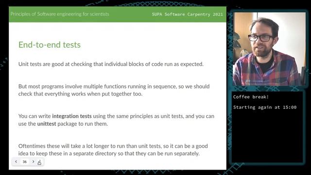 SUPA SWC 2021 - Software Engineering Principles смотреть онлайн