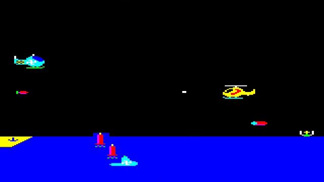 BBC Micro game Copter Capers смотреть онлайн