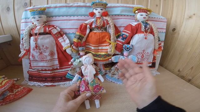 Обзор кукол в русских народных костюмах смотреть онлайн