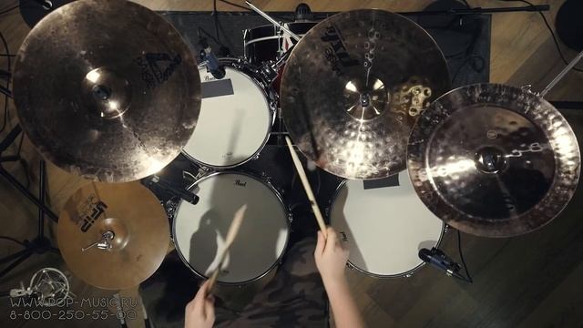 Барабанная установка PEARL DMP984 ( с 18" бочкой ) смотреть онлайн