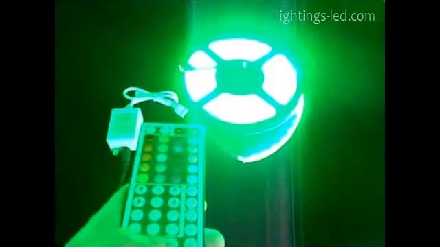 5050 60 led RGB strip + IR44 key 72w RGB remote controller смотреть онлайн