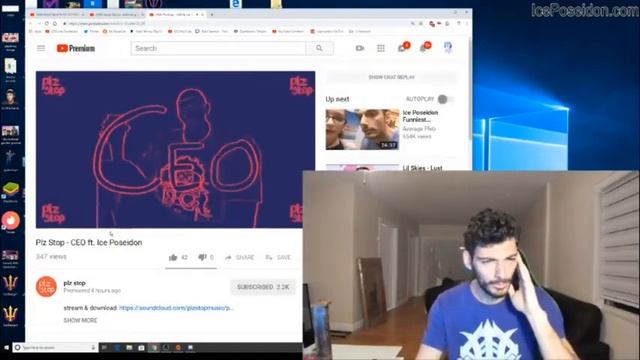 Ice Poseidon React TO Plz Stop New Songs смотреть онлайн