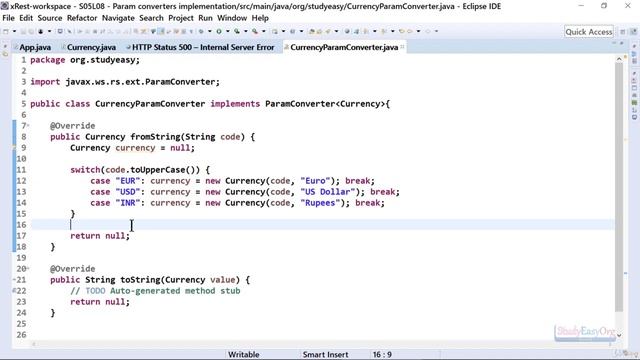 429 Param converter implementation смотреть онлайн