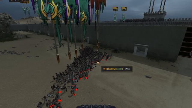 Total War: Pharaoh Повний розгром армії Цариці №12 Легендарна складність. українською смотреть онлайн