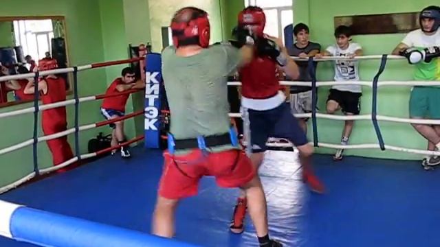 Спарринг Романа Романчука (видео)