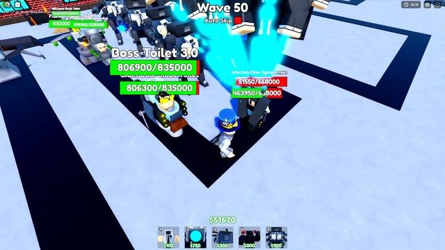 Прошел nightmare в соло роблокс Skibidi toilet tower defense смотреть онлайн